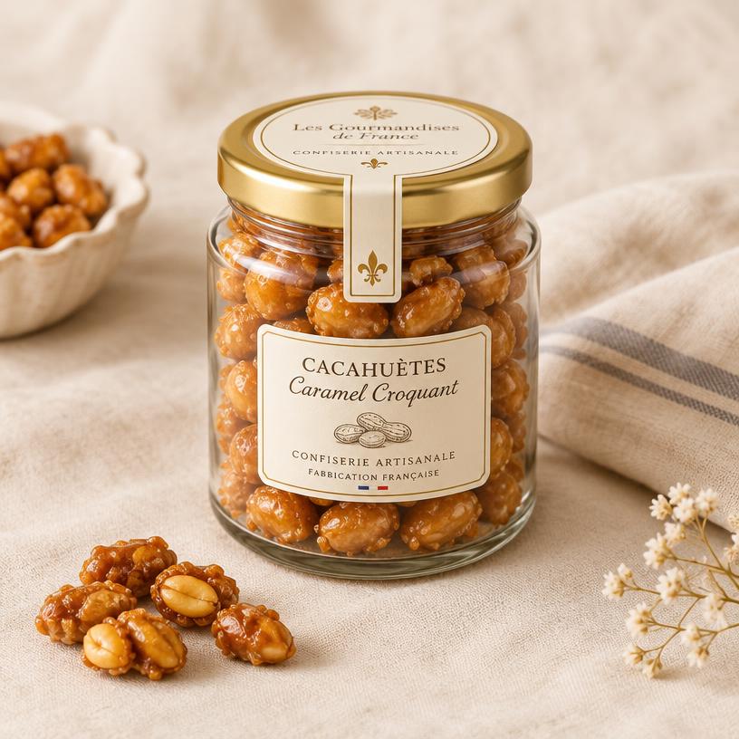 Cacahuètes caramélisées