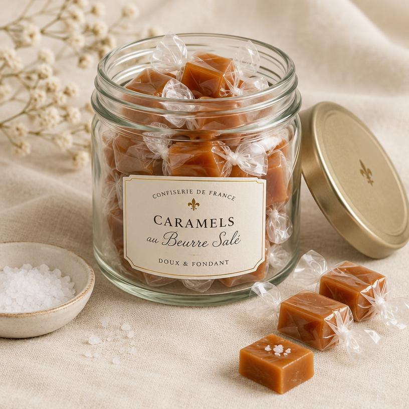 Caramels fleur de sel