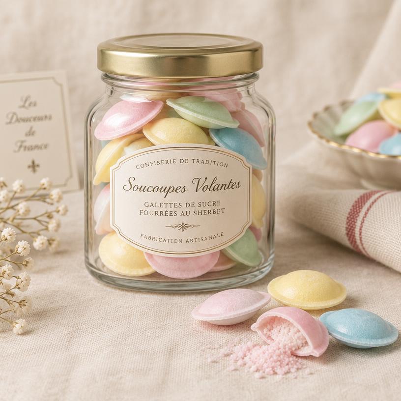Soucoupes sucrées